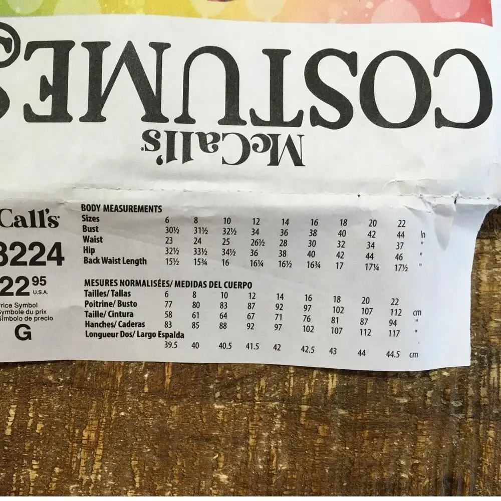McCalls pattern 8224